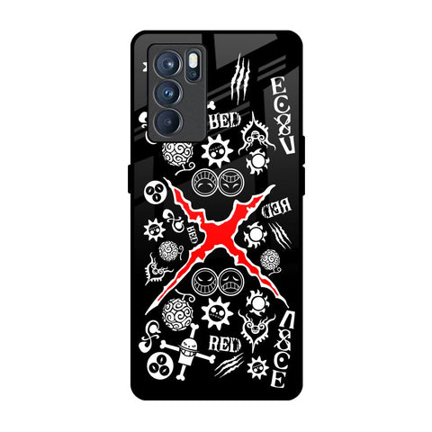 Red Zone Oppo Reno6 Glass Back Cover Online