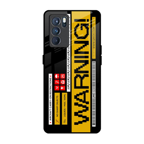 Aircraft Warning Oppo Reno6 Glass Back Cover Online