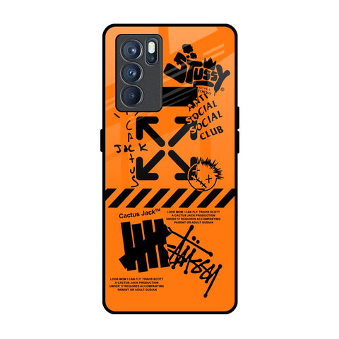Anti Social Club Oppo Reno6 Glass Back Cover Online