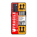 Handle With Care Oppo Reno6 Glass Back Cover Online