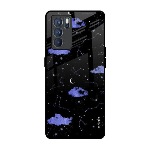 Constellations Oppo Reno6 Glass Back Cover Online