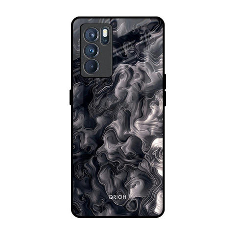 Cryptic Smoke Oppo Reno6 Glass Back Cover Online