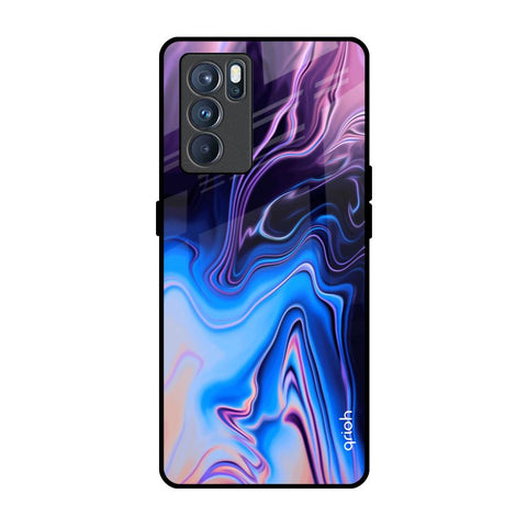 Psychic Texture Oppo Reno6 Glass Back Cover Online