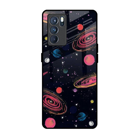 Galaxy In Dream Oppo Reno6 Glass Back Cover Online