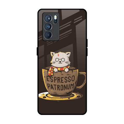 Tea With Kitty Oppo Reno6 Glass Back Cover Online