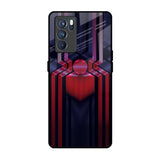 Super Art Logo Oppo Reno6 Glass Back Cover Online