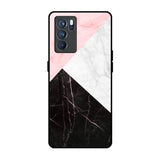Marble Collage Art Oppo Reno6 Glass Back Cover Online