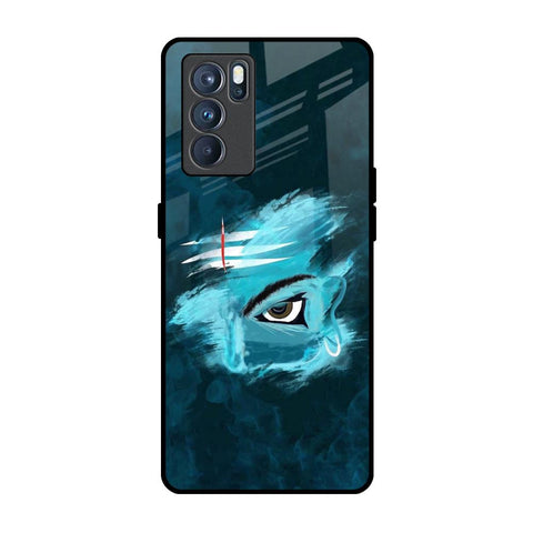 Power Of Trinetra Oppo Reno6 Glass Back Cover Online