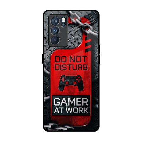 Do No Disturb Oppo Reno6 Glass Back Cover Online