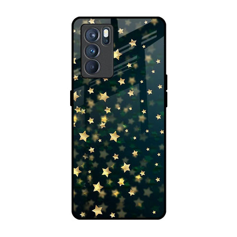 Dazzling Stars Oppo Reno6 Glass Back Cover Online