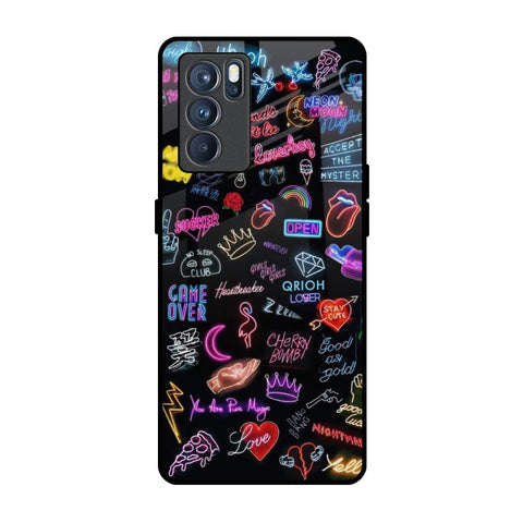 Accept The Mystery Oppo Reno6 Glass Back Cover Online