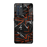 Vector Art Oppo Reno6 Glass Back Cover Online