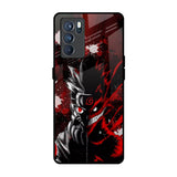 Dark Character Oppo Reno6 Glass Back Cover Online