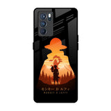 Luffy One Piece Oppo Reno6 Glass Back Cover Online