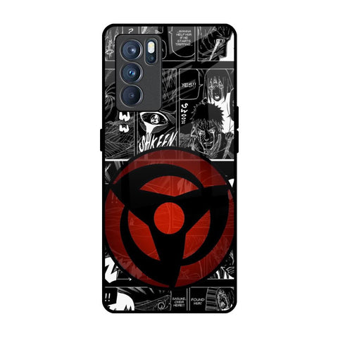 Sharingan Oppo Reno6 Glass Back Cover Online