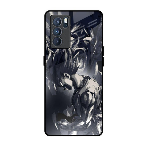 Sketch Art DB Oppo Reno6 Glass Back Cover Online