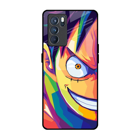 Monkey Wpap Pop Art Oppo Reno6 Glass Back Cover Online