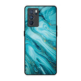 Ocean Marble Oppo Reno6 Glass Back Cover Online