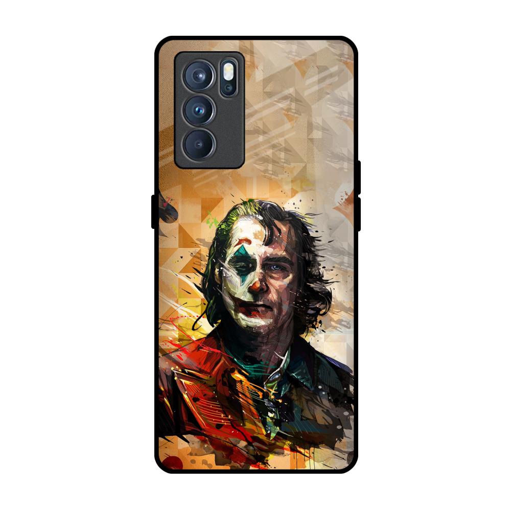 Psycho Villain Oppo Reno6 Glass Back Cover Online