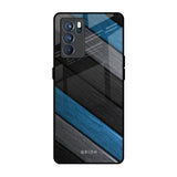 Multicolor Wooden Effect Oppo Reno6 Glass Back Cover Online