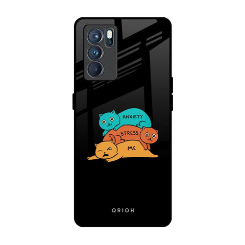 Anxiety Stress Oppo Reno6 Glass Back Cover Online