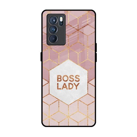 Boss Lady Oppo Reno6 Glass Back Cover Online