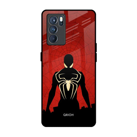 Mighty Superhero Oppo Reno6 Glass Back Cover Online
