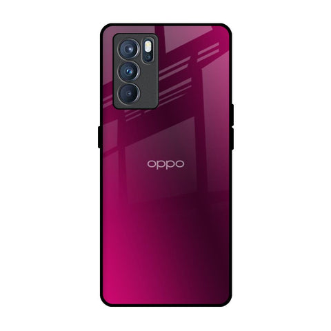 Pink Burst Oppo Reno6 Glass Back Cover Online