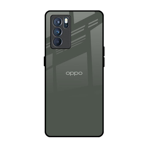 Charcoal Oppo Reno6 Glass Back Cover Online