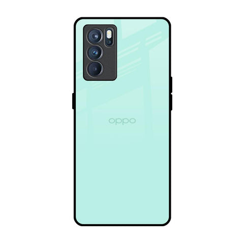Teal Oppo Reno6 Glass Back Cover Online
