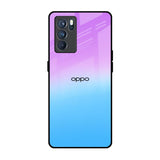 Unicorn Pattern Oppo Reno6 Glass Back Cover Online