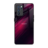 Razor Black Oppo Reno6 Glass Back Cover Online