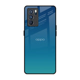 Celestial Blue Oppo Reno6 Glass Back Cover Online