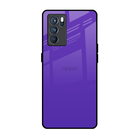 Amethyst Purple Oppo Reno6 Glass Back Cover Online