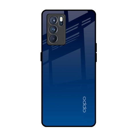 Very Blue Oppo Reno6 Glass Back Cover Online