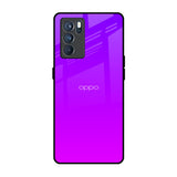 Purple Pink Oppo Reno6 Glass Back Cover Online