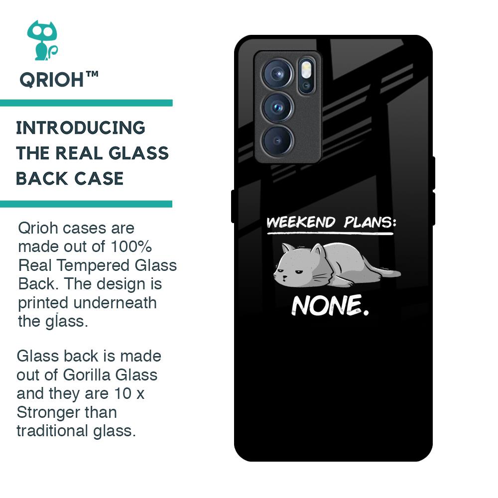Weekend Plans Glass Case for Oppo Reno6