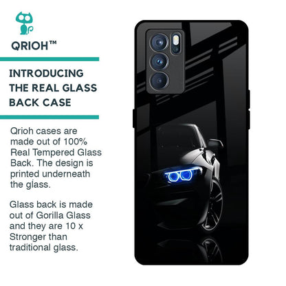 Car In Dark Glass Case for Oppo Reno6