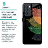 Colorful Leaves Glass Case for Oppo Reno6