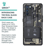 Skeleton Inside Glass Case for Oppo Reno6