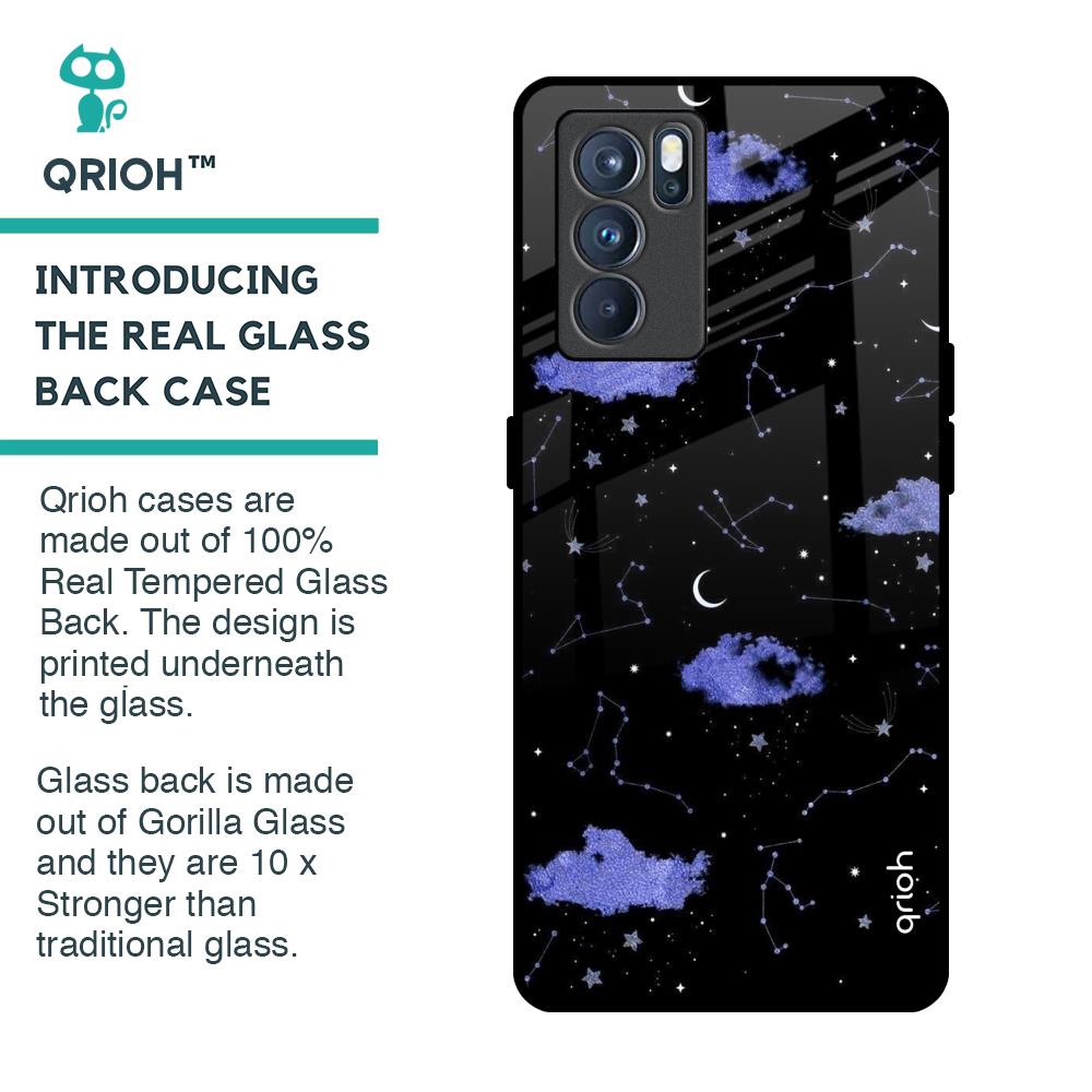 Constellations Glass Case for Oppo Reno6