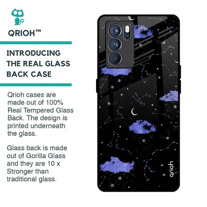 Constellations Glass Case for Oppo Reno6