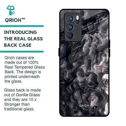 Cryptic Smoke Glass Case for Oppo Reno6