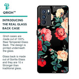 Floral Bunch Glass Case For Oppo Reno6