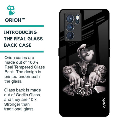 Gambling Problem Glass Case For Oppo Reno6