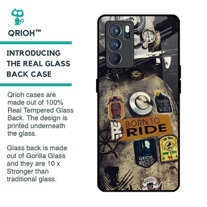 Ride Mode On Glass Case for Oppo Reno6