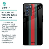Vertical Stripes Glass Case for Oppo Reno6