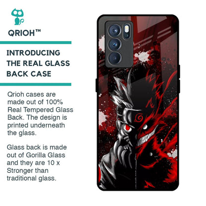 Dark Character Glass Case for Oppo Reno6
