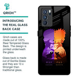 Minimalist Anime Glass Case for Oppo Reno6
