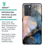 Marble Ink Abstract Glass Case for Oppo Reno6